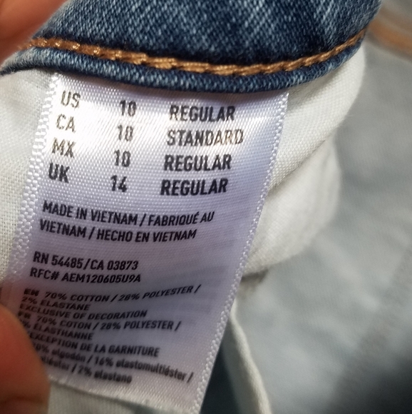 american eagle hi rise jegging size 10 - Picture 4 of 4